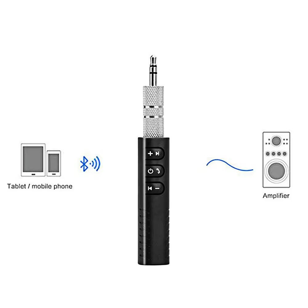 Instant Car Bluetooth Upgrade: 3.5mm AUX Audio Receiver & Transmitter