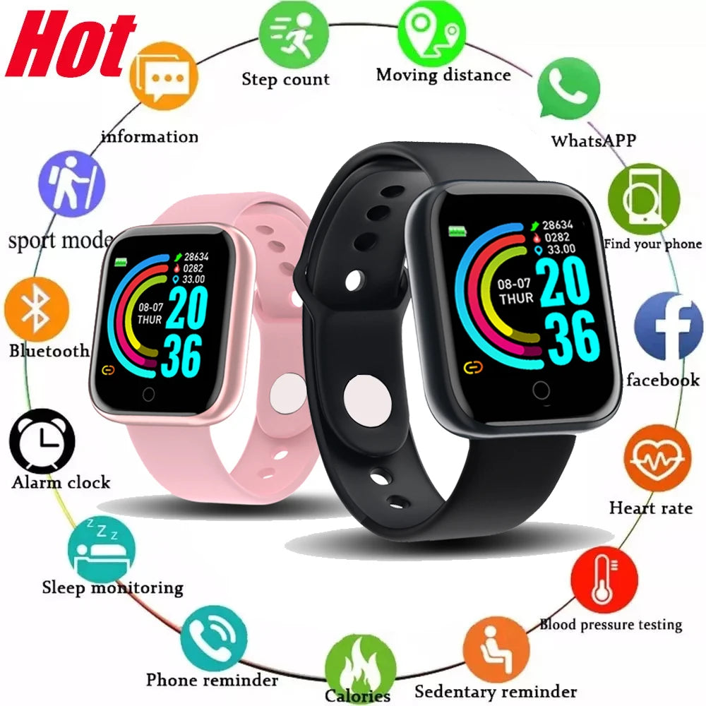The Universal Fit Smartwatch: Waterproof Fitness Tracker for All Phones (Xiaomi, Huawei & More)