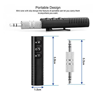Instant Car Bluetooth Upgrade: 3.5mm AUX Audio Receiver & Transmitter